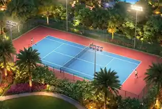 Tennis Court at Sattva Vasanta Skye